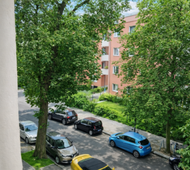 Ausblick Auf Die Straße