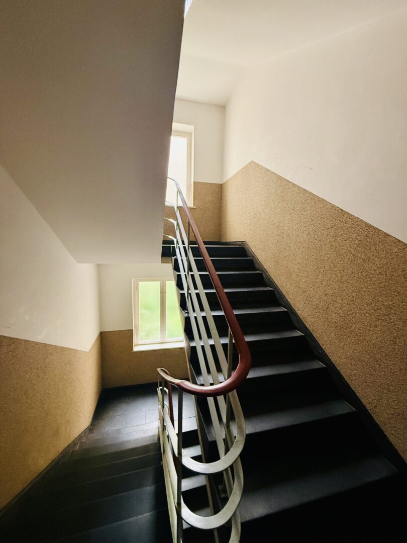 Geprlegtes Treppenhaus