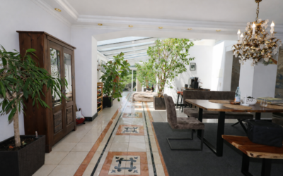 Blick In Den Wintergarten
