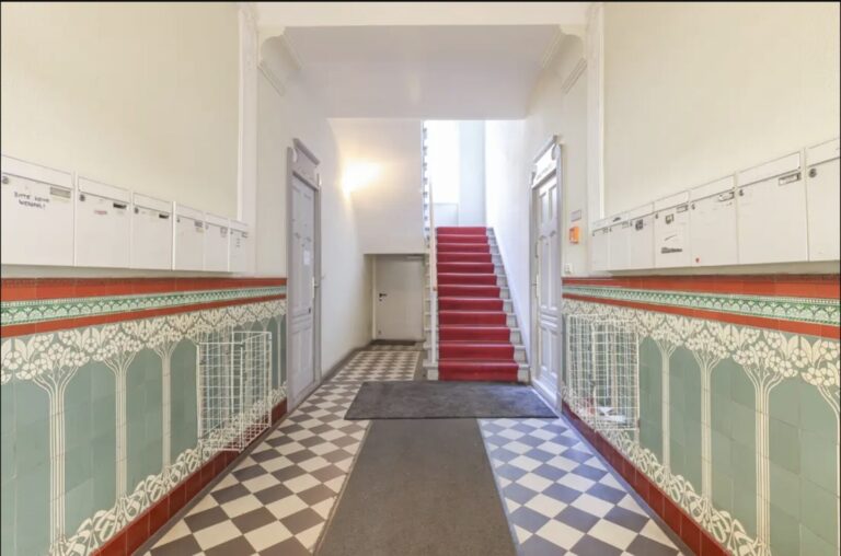 Hauseingangsbereich Jugendstil