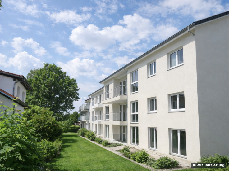 KI-Visualisierung – Hausansicht