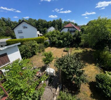 Großer Garten Mit Nebengebäude