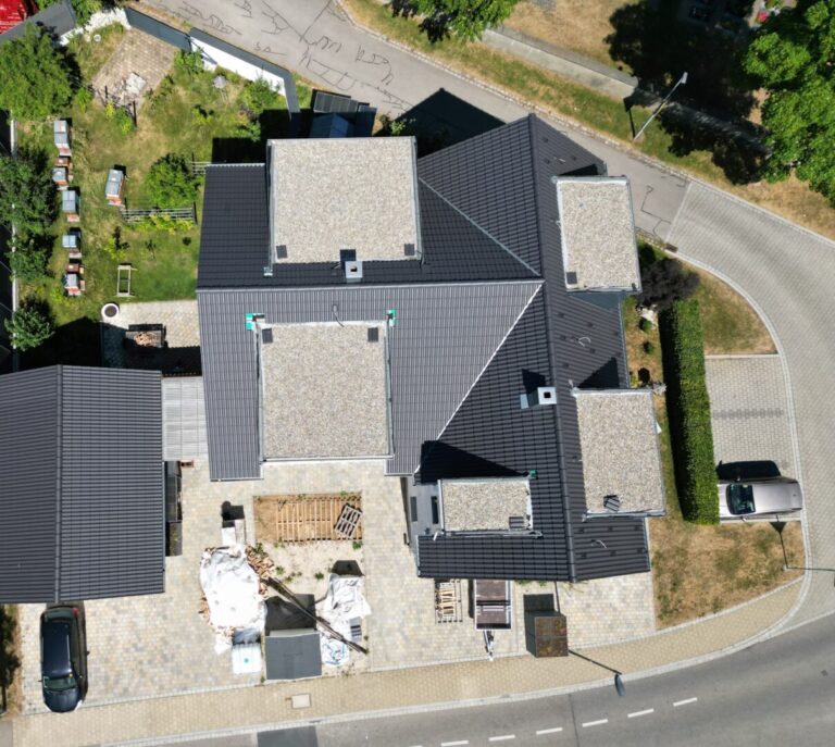 Hausdach Draufsicht