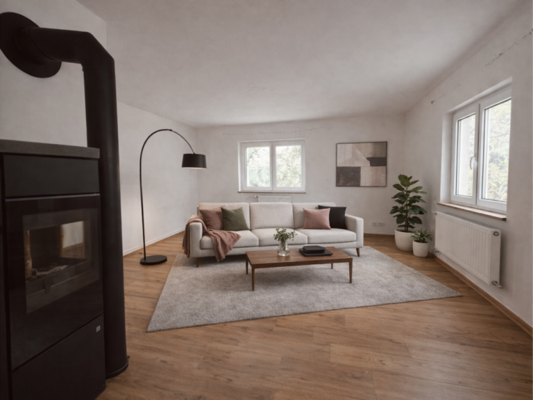 Wohnzimmer UG (KI Staging)