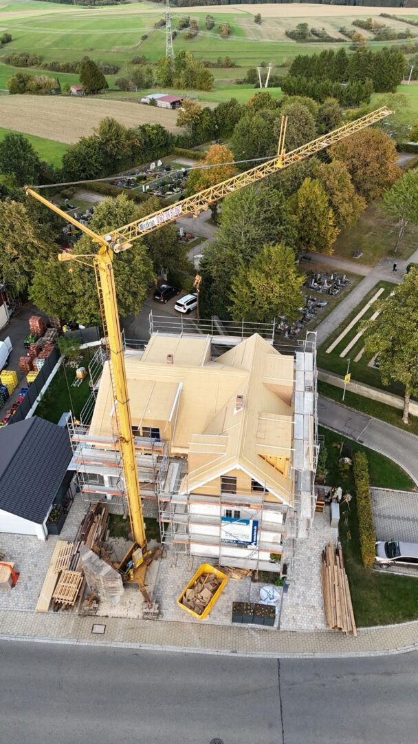 Dachneuaufbau