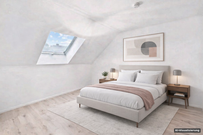 KI-Visualisierung – Schlafzimmer