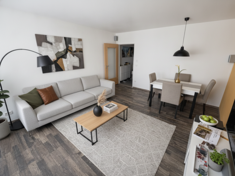 Wohnzimmer (KI Staging)