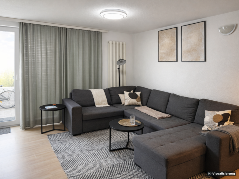 KI-Visualisierung – Wohnzimmer