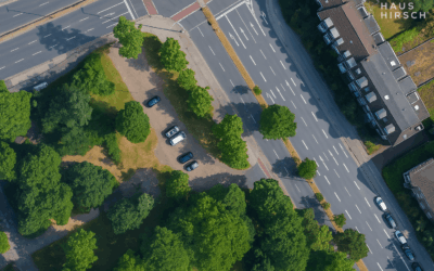 Grundstücksansicht Perspektive