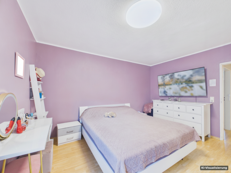 KI-Visualisierung – Schlafzimmer
