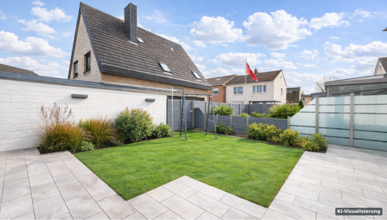 KI-Visualisierung – Garten aktuell