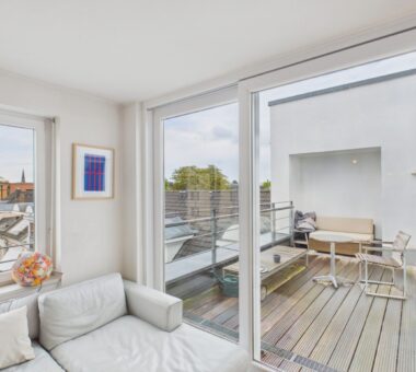 Blickrichtung Dachterrasse