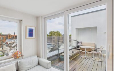 Blickrichtung Dachterrasse