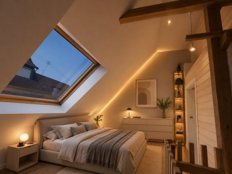 KI Staging Schlafzimmer