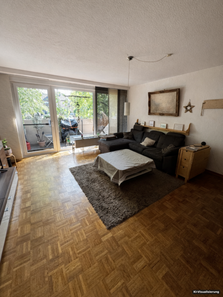 KI-Visualisierung – Wohnzimmer