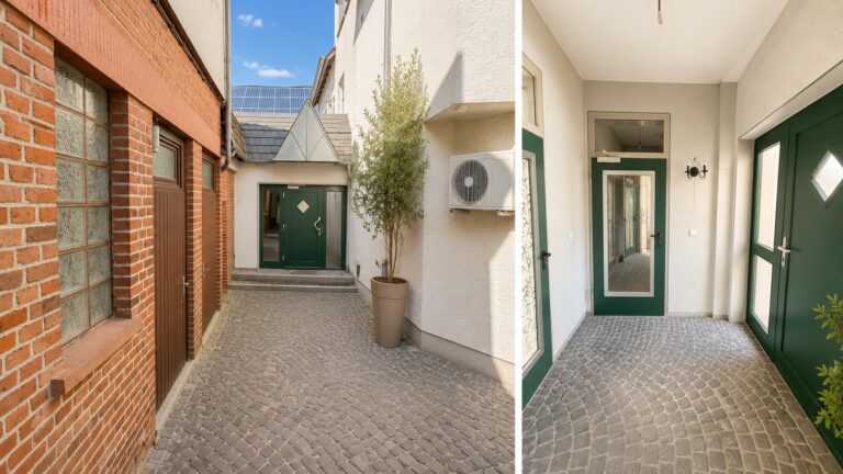 Eingangsbereich Hauptgebäude