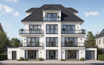 Immobilien 2 Visualisierung Frontansicht