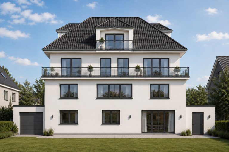 Visualisierung Gartenansicht