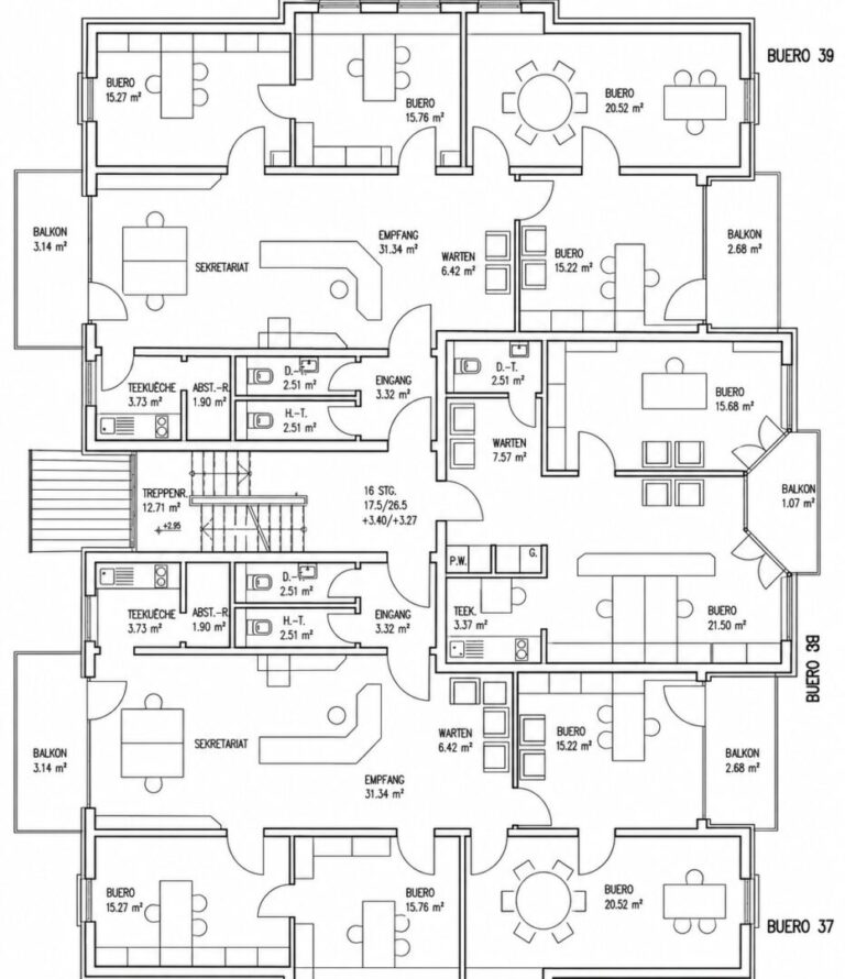 Grundriss Gewerfläche Original