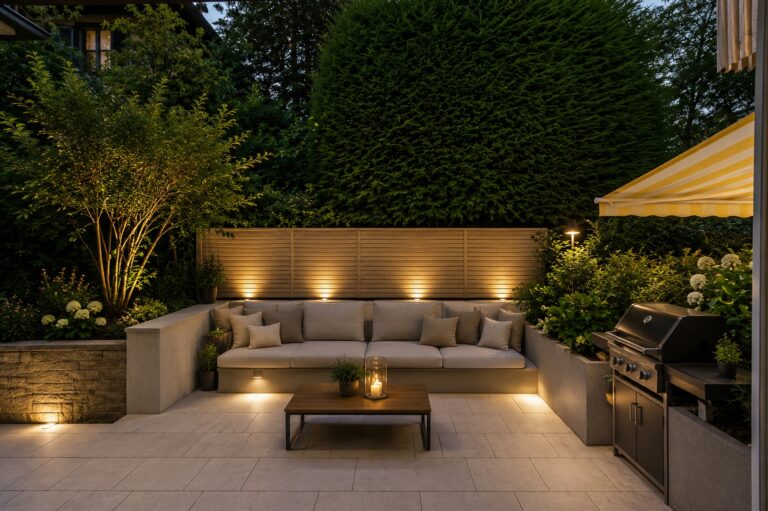 Terrasse - Staging abends