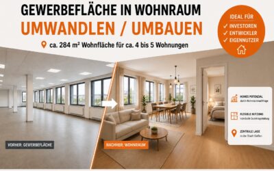 Gewerbe.- Zu Wohnraum