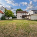 Blick Vom Garten Aufs Haus
