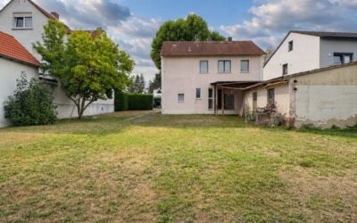 Immobilien 7 Blick Vom Garten Aufs Haus