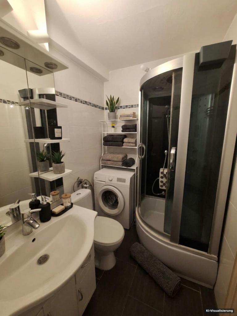 Badezimmer (KI-Visualisierung)