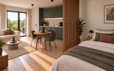 Immobilien 1 Küche Wohn- Schlaf- Ess Ki St