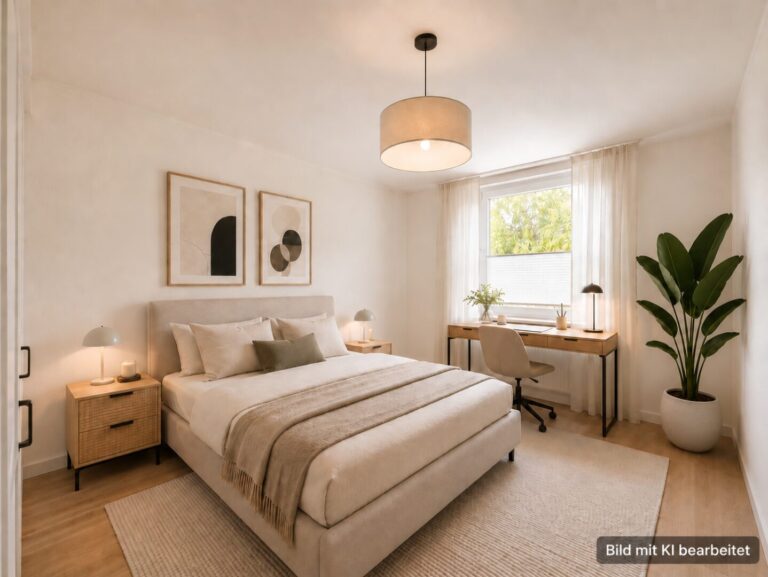 Schlafzimmer Bsp. KI Hinweis