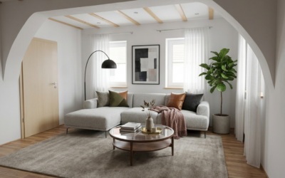 Immobilien 1 Wohnzimmer (Ki-Visualisierung)