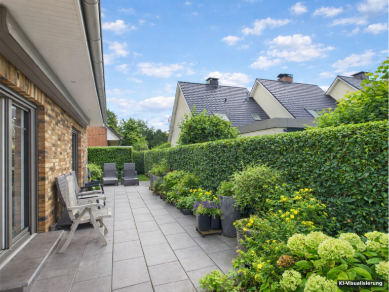 KI-Visualisierung – Terrasse