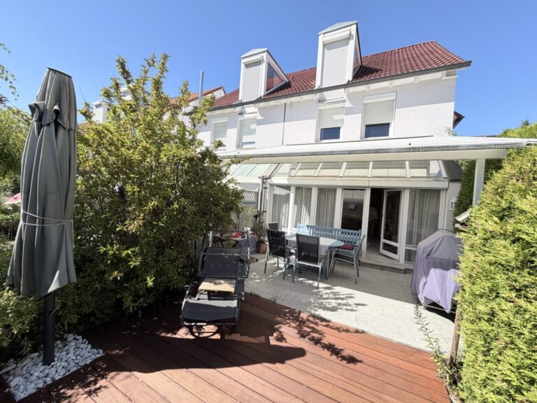 Gartenansicht Haus