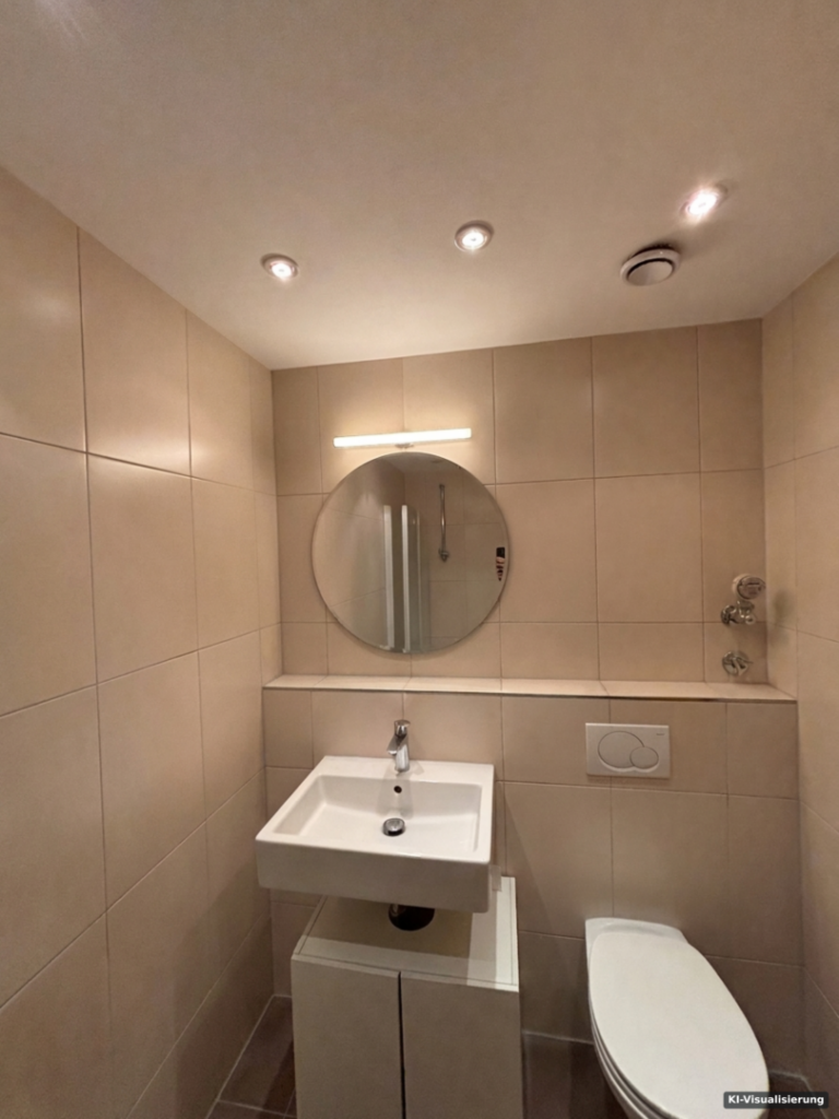KI-Visualisierung – Badezimmer