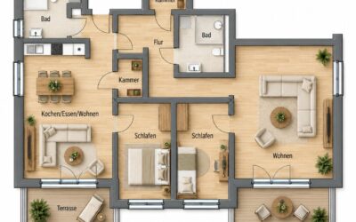 4 Zimmer Wohnung