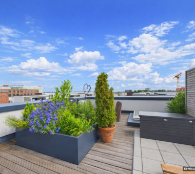 Ki-Visualisierung – Ihre Private Dachterrasse (Ki)