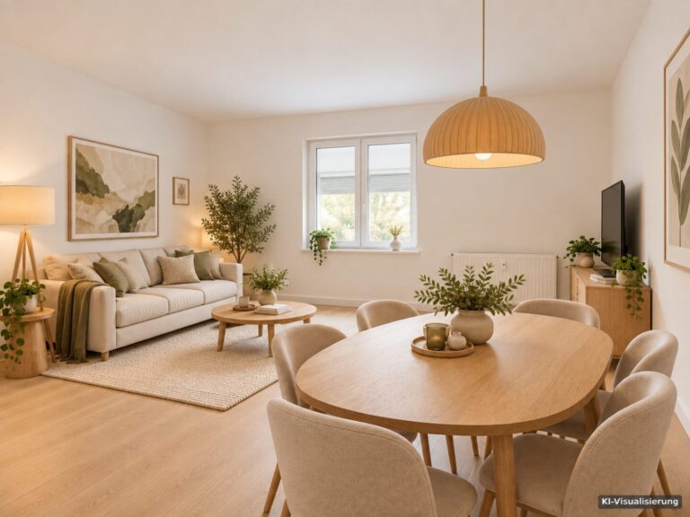 Wohn,- Esszimmer (KI)