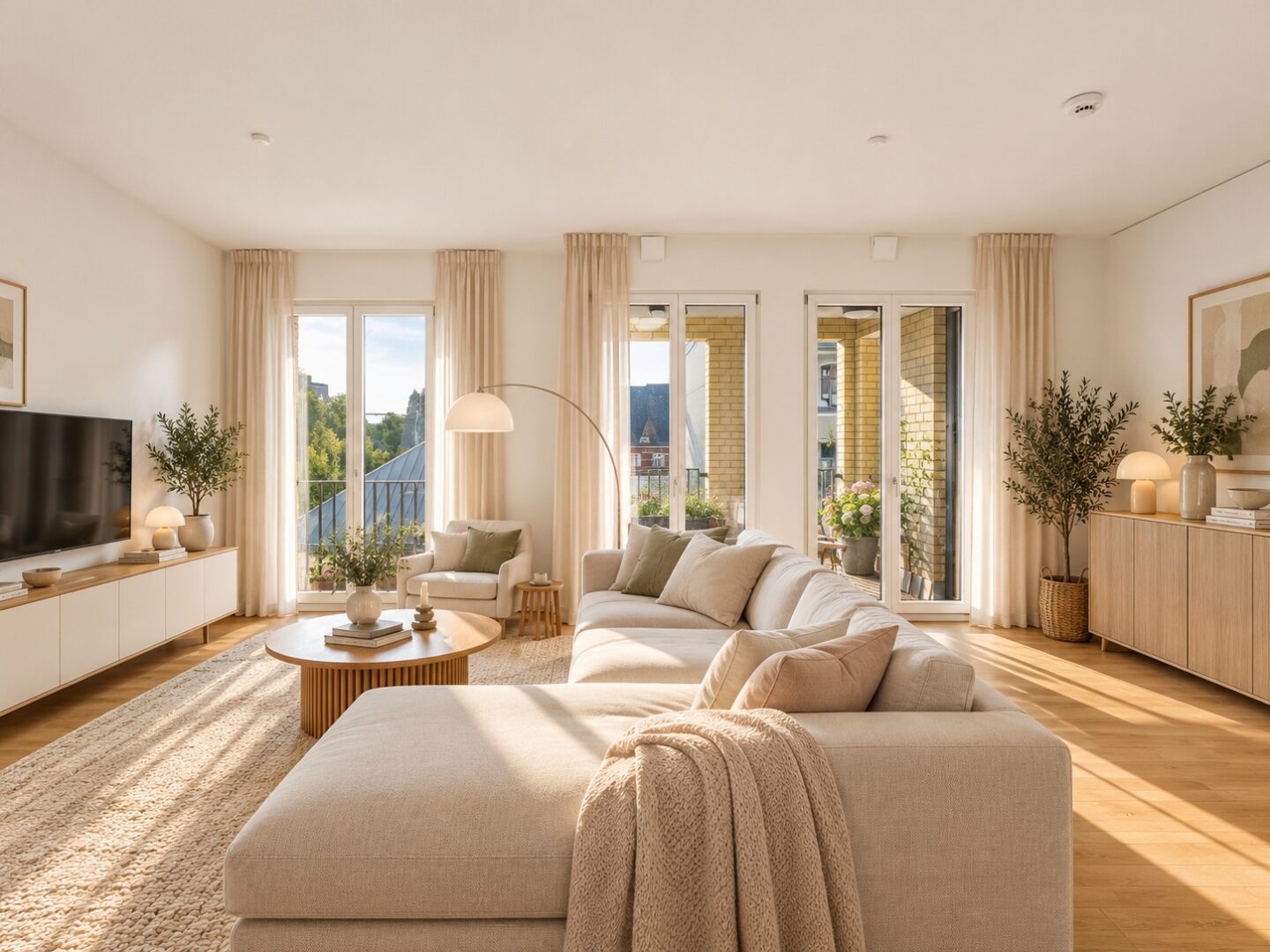 Wohnzimmer (KI generiert)