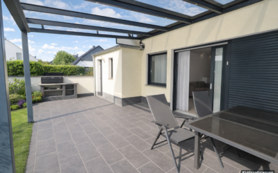 Ki-Visualisierung – Terrasse Mit Pergola