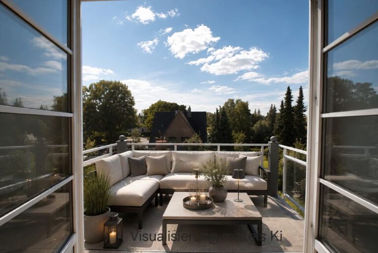 Großer Süd-Westbalkon