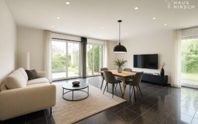 Wohnzimmer - Beispiel Foto Fertig Renoviert