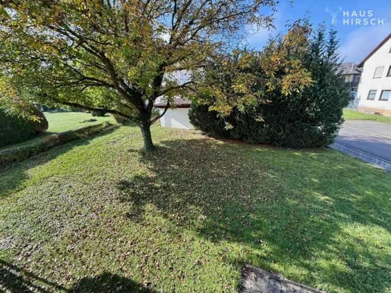 Blick zum Hintergarten