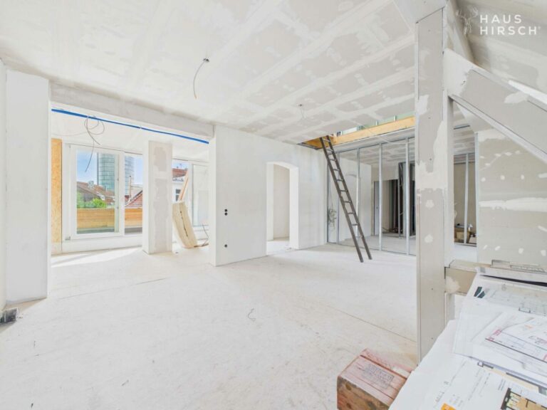 Wohnbereich Rohbau