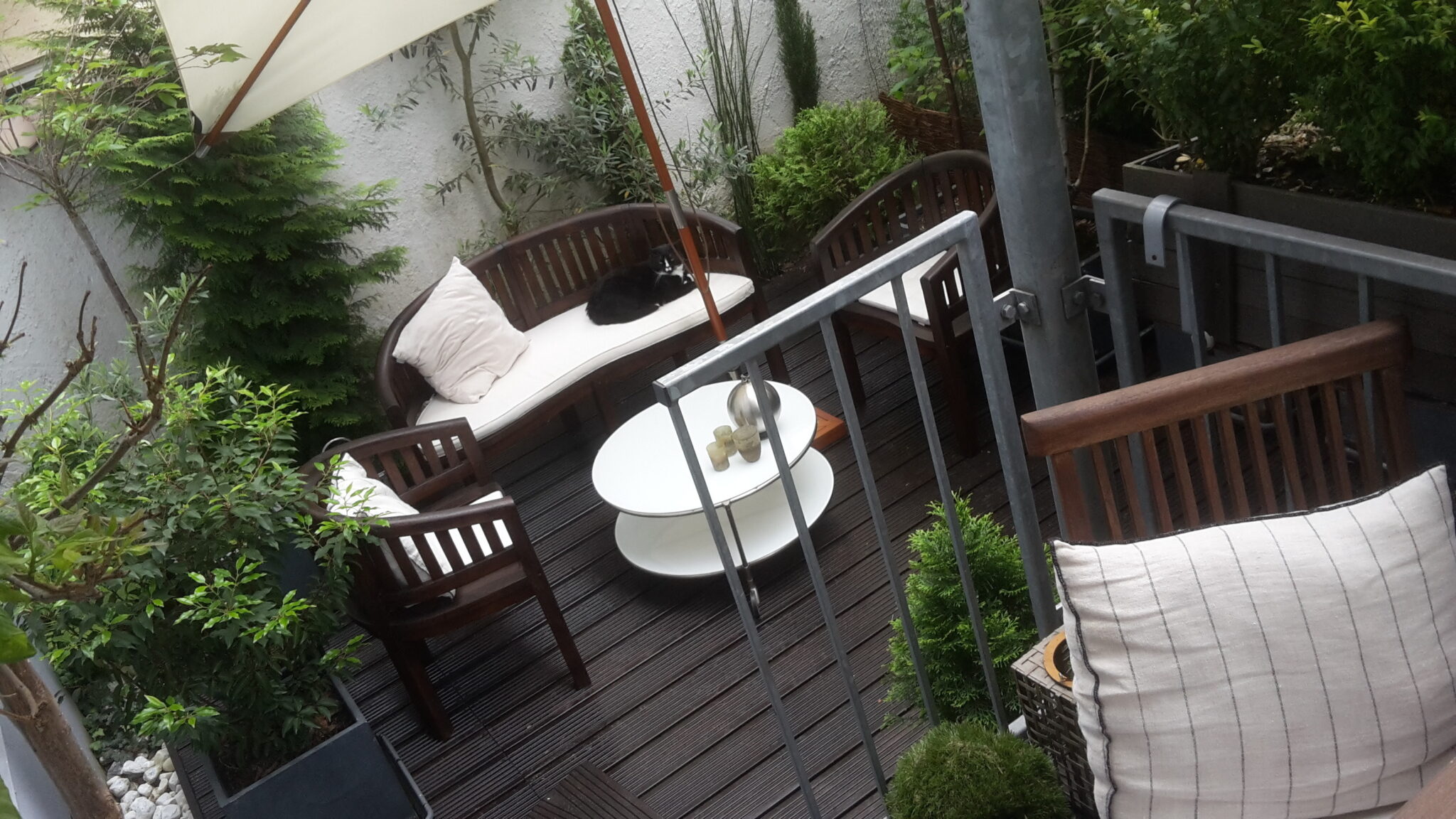 Eigene Terrasse