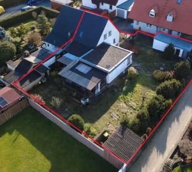 Vogelsicht Grundstück