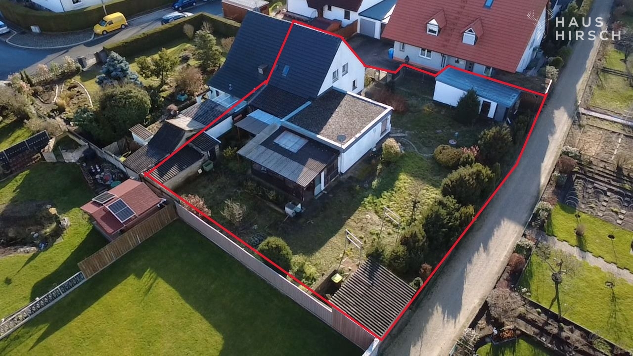 Vogelsicht Grundstück