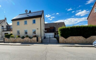 Objekte 3 Haus Ansicht Straße