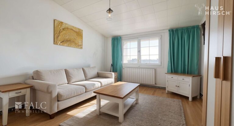 Schlafzimmer - Wohnzimmer, Landhaus - (KI generiert)