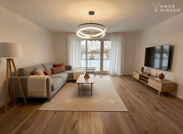 Wohnzimmer - KI Einrichtungsbeispiel