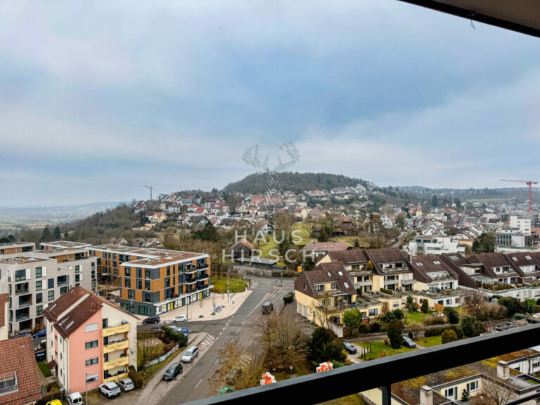 Ausblick Balkon